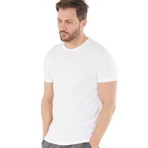 Onfire Mens T-Shirt White
