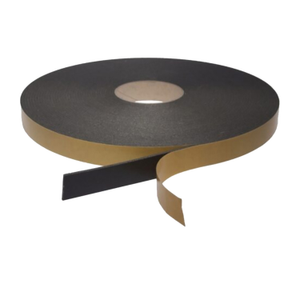 Black Double Sided Adhesive PVC Tape - Length 20m x Width 10mm