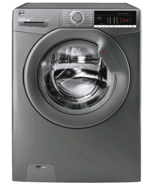++++HOOVER GRAPHITE 9KG 1400 SPIN WASHER