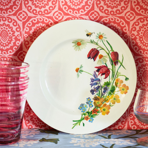 Wild Flowers Medium Dinner Plate, 8.5 Inch