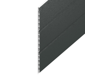 Eurocell uPVC Hollow Soffit Board – Anthracite Grey, 5m x 300mm