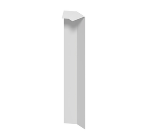 Eurocell Fascia and Capping Board 135° External Corner Trim - White, 300mm