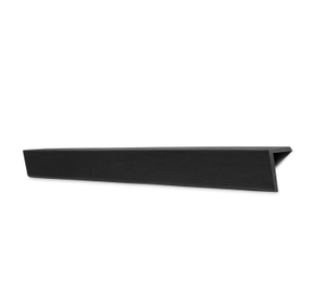 Eurocell Composite Decking Edge Trim – Ancient Black, 3.66m x 42mm (Dual-Sided)