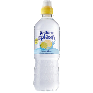 Radnor Splash Still Lemon & Lime Flavoured Water 24 Bottles of 500 ml