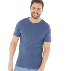 Onfire Mens T-Shirt Vintage Indigo
