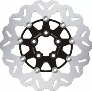 Galfer Wave Series Rear Brake Disc In Black Finish For Harley Davidson 2008-2026 Touring Models (DF836FLW)