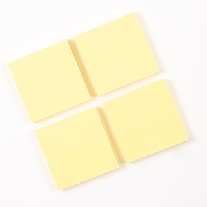 Findel Everyday Sticky Notes 75x75mm Yellow - Pack of 12