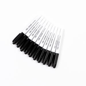 Findel Everyday Slim Barrel Whiteboard Marker - Black - Bullet Tip - Pack of 100