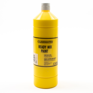 Classmates Ready Mixed Paint - Yellow - 1L