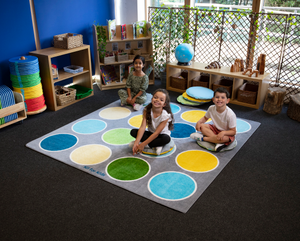 Kit for Kids Lake Circles Placement Carpet - 2m x 2m