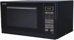 Sharp R372KM Solo Microwave Oven with Touch Control 25L 900W - Black