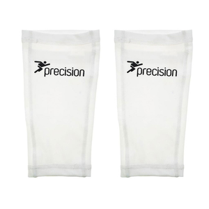 Precision Pro Shinguard Sleeves - (White) - M