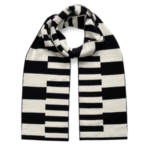 Multi-Striped Wool & Cashmere Scarf Men (one size)