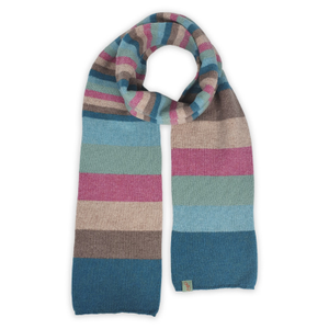 Scarves - Number One - Barracuda, Aqua Marle Blue