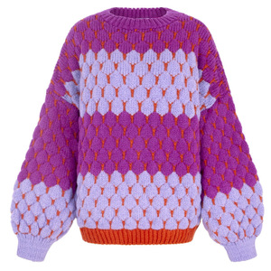 Marissa Bubble Stitch Stripe Jumper - Multi (M)