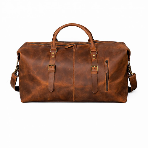 Zip Detail Genuine Leather Holdall - Browns reviews - Wolf