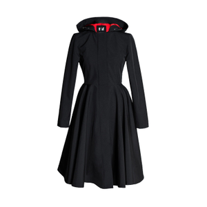 Black Coat With Red Lining: Raven Red (M)