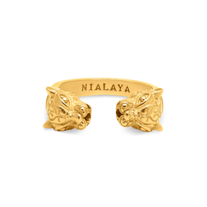 Women's Panther Ring In Gold (P 1/2 (UK))