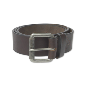 Handmade Brown Leather Jeans Belt (40")