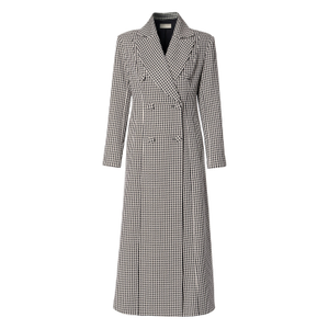 Stephanie Antique White Maxi Coat (M)