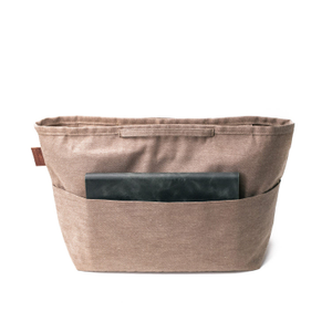 Handbag Insert Organizer - Beige (one size)