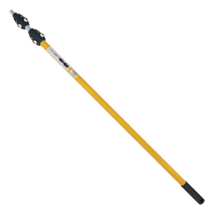 Heavy Duty Extension Pole Quick Release Tip Yellow 1.2-2.4m