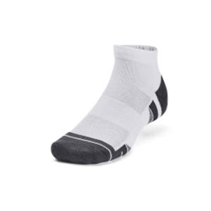 Under Armour Performance Tech Low x 3 Calze - White/Jet Gray