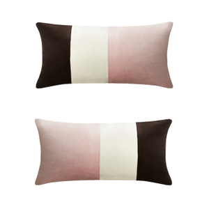 Triple Velvet Cushions Pink