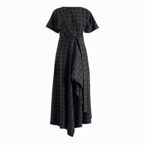 Baxter Black Grid Dress (M)