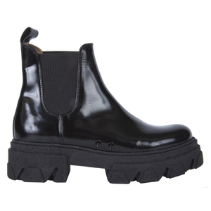 Chelsea Shinny Black Boots (4 UK)