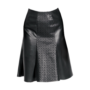 Flared Leather Skirt (4XL)
