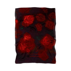 "La Rosa" Silk Shawl Scarf