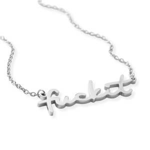 Fuckit Chain Silver