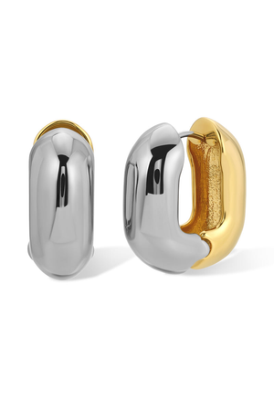 Willow Huggies - Mixed Metal