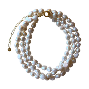 Lynn Pearl Choker Necklace