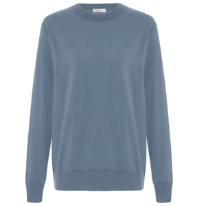 Mateo O Neck Pullover In Blue (S)