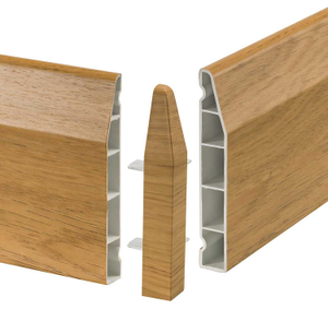 Oak Skirting Board Chamfered External Corners Pack of 2 - 100mm
