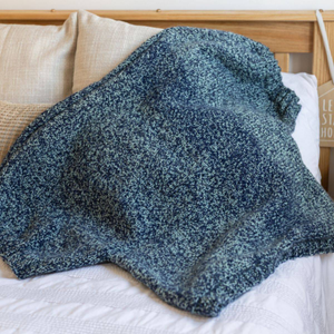 Women's Chunky Sideways Knitted Top in Athena Autumn Twist