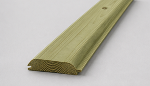 Premium Log Lap Cladding 120x19mm (Pressure Treated) - 4.2m