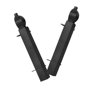 Anthracite Grey Skirting Board Ogee External Corners Pack of 2 - 100mm