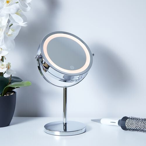 Visage LED Chrome 5X Cosmetic Mirror With Lights