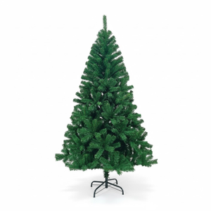 Árbol de Navidad Artificial Verde Oslo con Base Metálica 180cm Dayron