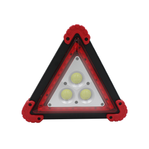 Señal de Emergencia Portátil Triángular con 4 Modos de Iluminación Negro/Rojo 7500K 20000H 7hSevenOn