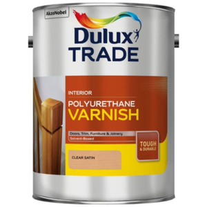 Dulux Clear Satin Varnish - 5L