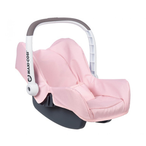 Smoby Maxi Cosi Baby Dolls Car Seat - Light Pink