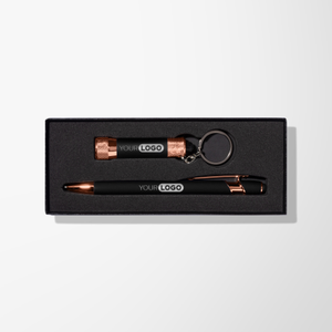 Engraved Olivia Gift Set with Rose Gold Trim & Display Box