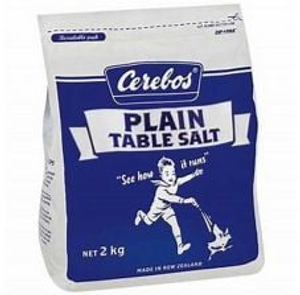 Cerebos Plain Table Salt - 2kg
