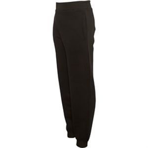 Kangaroo Poo Boys Slim Fit Cuffed Fleece Jog Pants Black