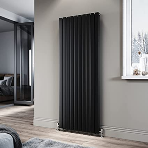 ELEGANT Black Double Panel Radiator 1800 x 680 mm Modern Flat Panel Column Designer Radiator
