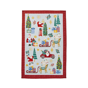 Ulster Weavers Tis The Season Tea Towel Red & Green